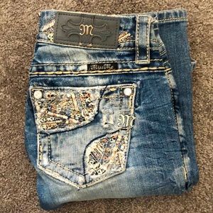 Miss Me Jeans, Bootcut, Size 24, 33 Inseam